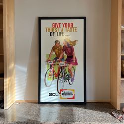 Vintage Poster “Give Your Thirst a Taste of Life” 