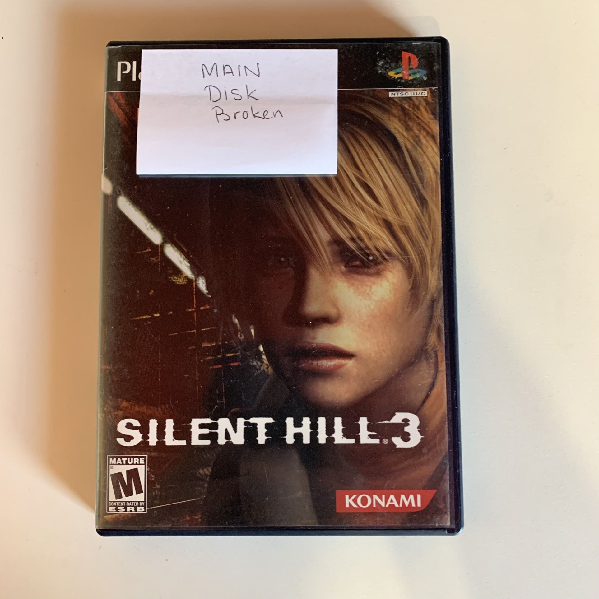 PlayStation 2 PS2 - Silent Hill 3 BROKEN DISC 1 + Soundtrack