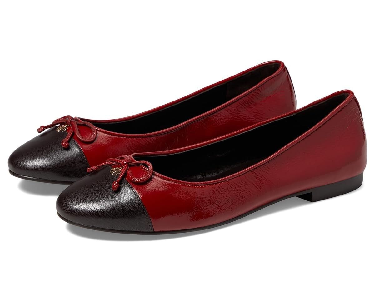 Tory Burch Women's Cap-Toe Ballet Flat