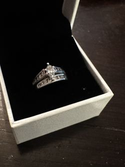 ZALES Two Ring Platinum Rings