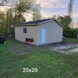 20x20 STORAGE SHED 