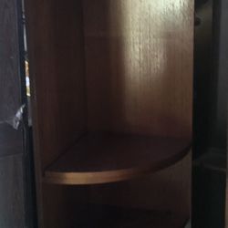 Corner Wood Shelves 
