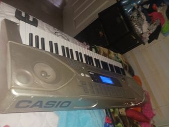 CASIO CTK 900 PORTABLE OR ELECTRIC WITH POWER CORD AN HAS BATTERIES IN IT TO BE PORTABLE 45 FIRM