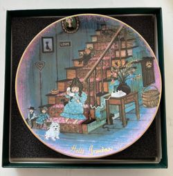 VTG- P. Buckley Moss collector plate