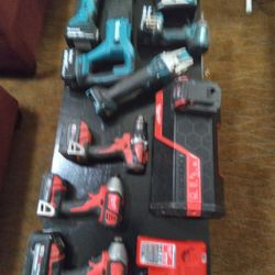 Milwaukee And Makita  Power Tool 