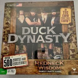 Duck Dynasty Redneck Wisdom Family Party Trivia Fun Board Game New FactorySealed