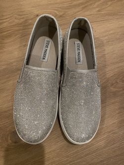Silver Sparkly Shoes