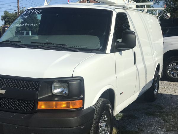 2008 3500 Chevy Cargo Van Duramax For Sale In Nashville Tn