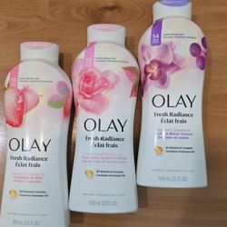 Olay Body Wash  All 3 For $15