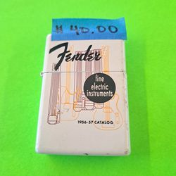Fender 56-57 Catalog Zippo Lighter