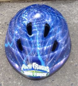 power rangers time force bike helmet pre-owned