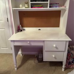 Pottery Barn Kids Catalina Storage Desk with hutch