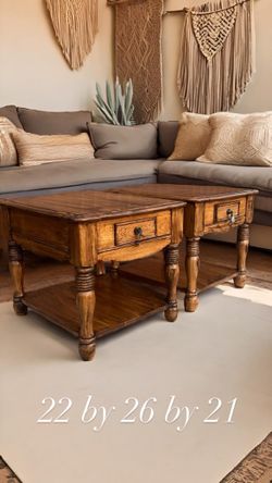 Set Of End Tables 