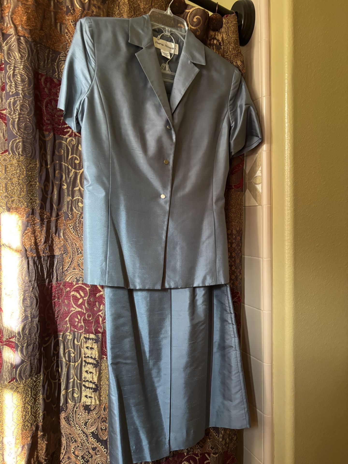 Silk Rena Rowan Blazer & skirt