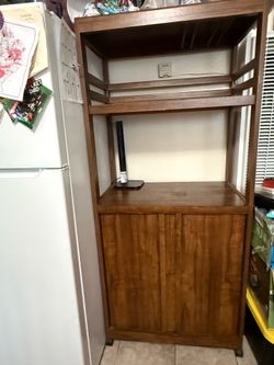 MICROWAVE STAND /STORAGE $25