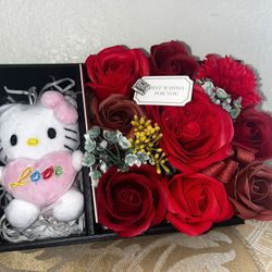 Hello Kitty Bouquet Box Each $30