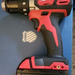 Milwaukee Drill And Battery 