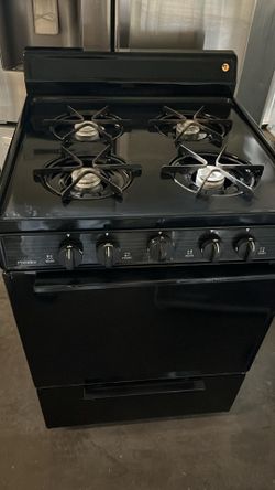 24"small Gas Stove .Black Stove .