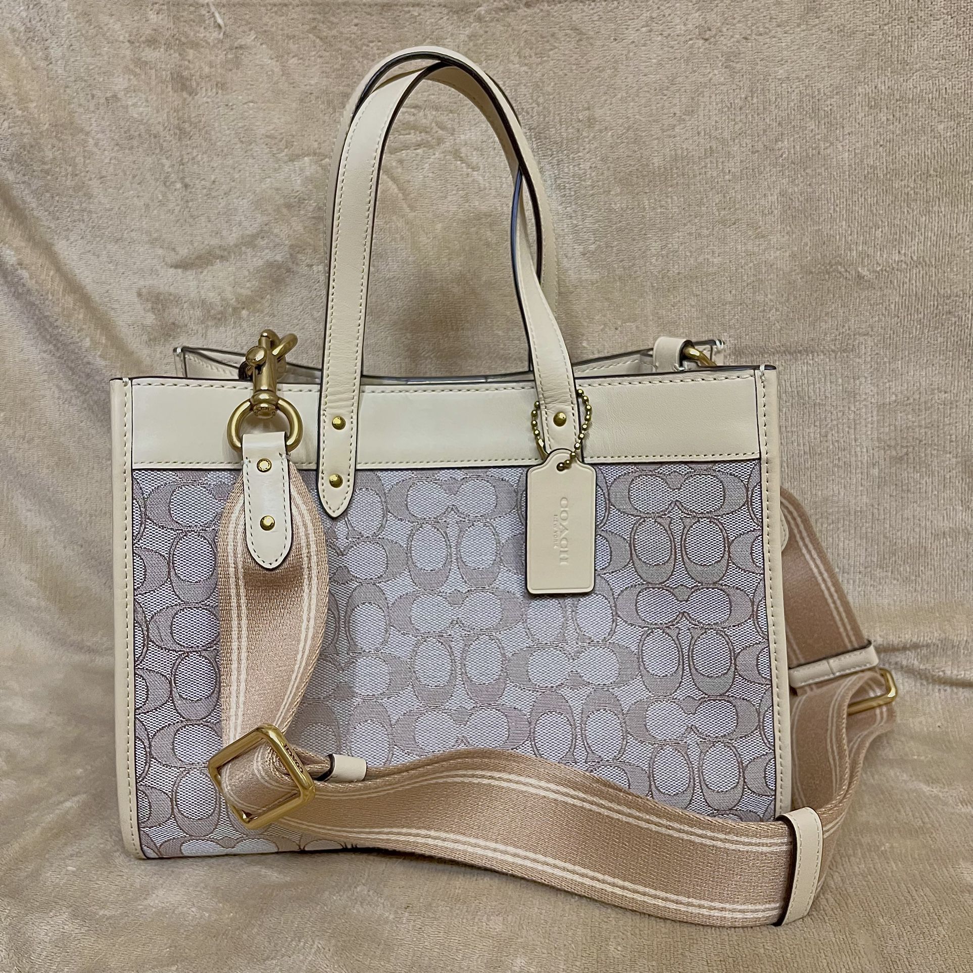 Coach Field 30 Leather Tote