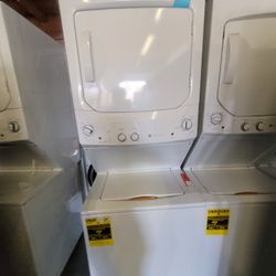 Dryer And Washer Stacked 
