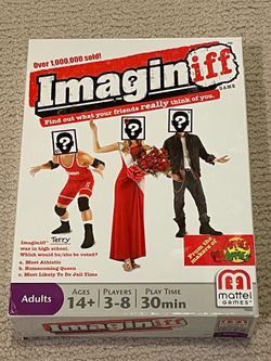 Imaginiff Mattel Board Card Game 14+ 2010 Party Game