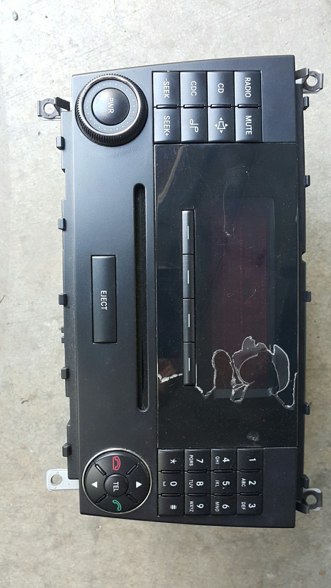 Mercedes-Benz CD Player console