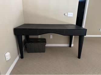 Large Black Desk