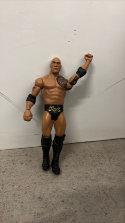 Wwe 2011 Mattel  the rock action figure