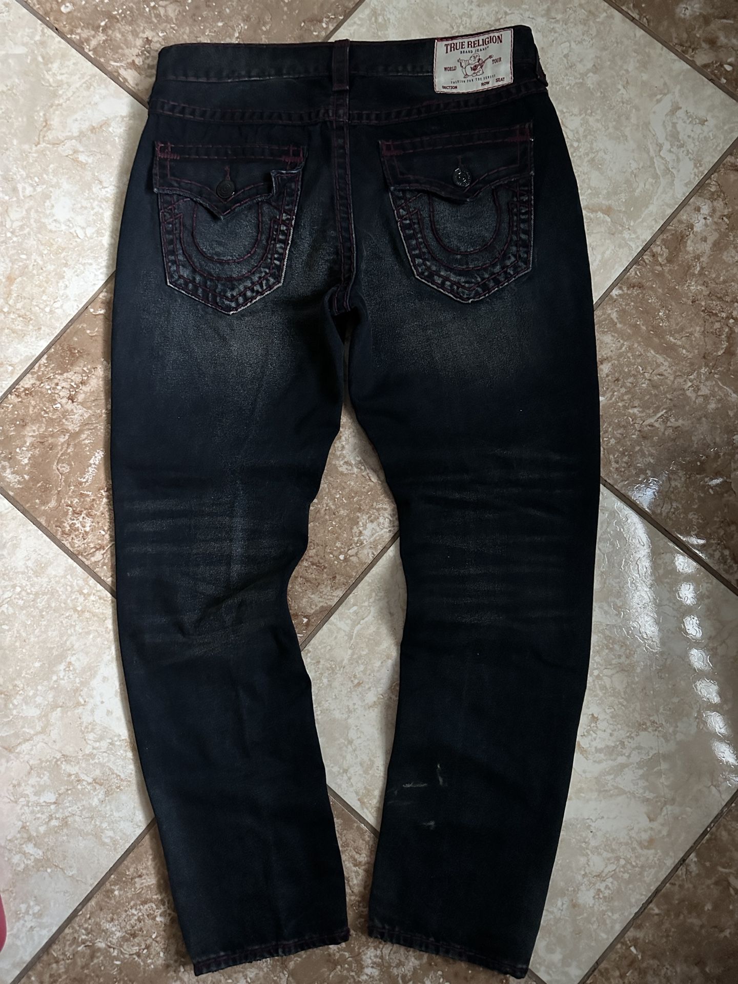 True Religion Jeans Size 34-34 Relaxed Skinny 
