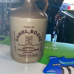 Vintage Daniel Boone Whiskey Bottle 1977