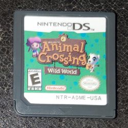 Animal Crossing Wild World Nintendo DS Game Cartridge Video Game