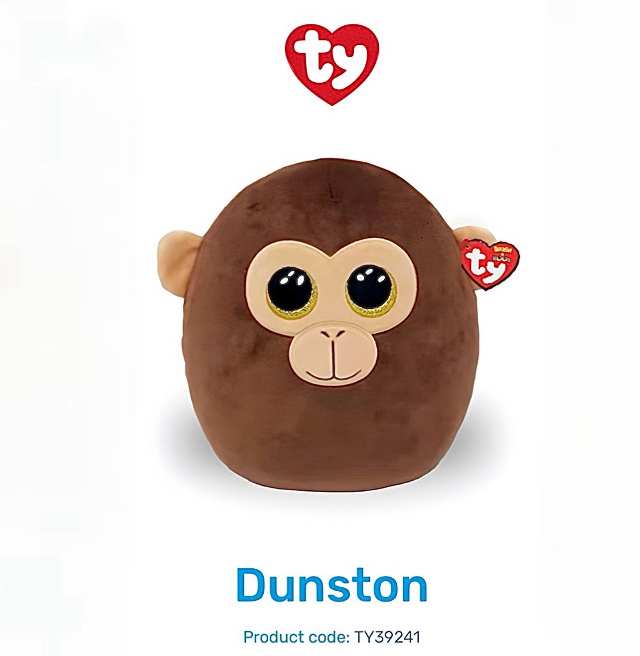 Ty Squish A Boo Dunston The Monkey