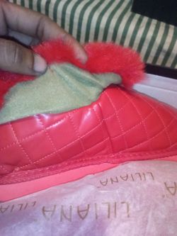 Red,red Liliana UGG flat's  women's size 7