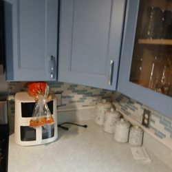 Blue Under Counter Cabinets (2)