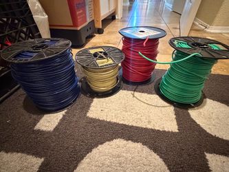 Copper wire #12 and #10 partial rolls