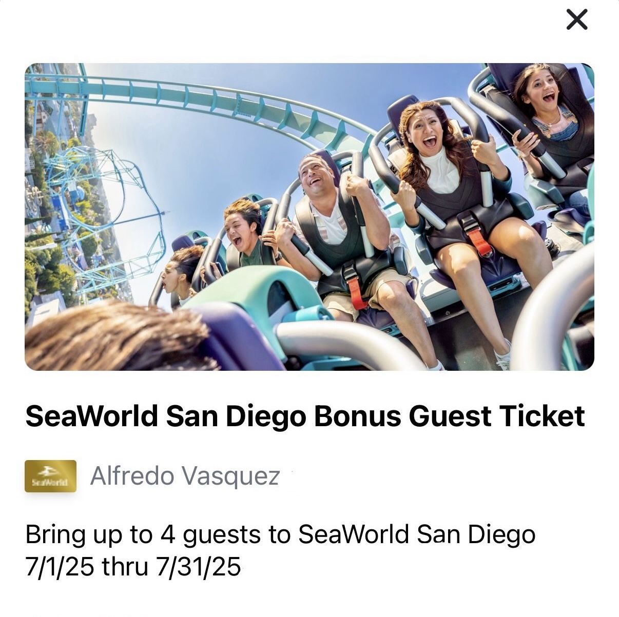 SeaWorld Tickets