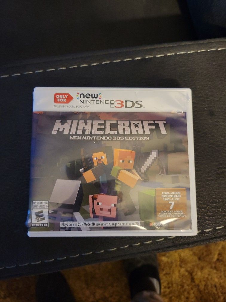 Nintendo 3DS Minecraft Game