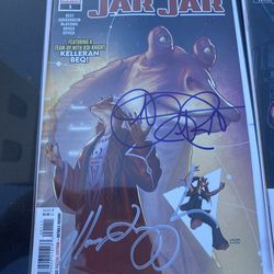 Star Wars Autographed Comic Books