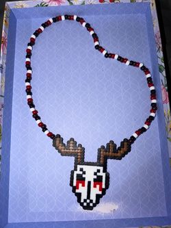 SVDDEN DEATH PERLER KANDI NECKLACE FESTIVAL RAVES