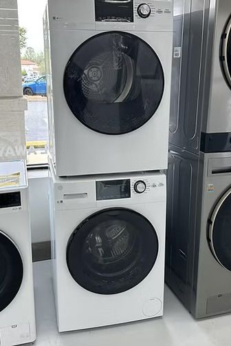 New Front Load GE 24” Washer Dryer Electric Set Manufacture Warranty