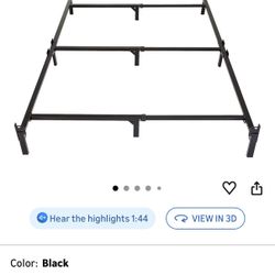 NEW! King Metal Bedframe (Amazon basics)