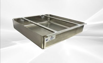 NSF Stainless Steel Pre-rinse Drain Basket PRDB-2020