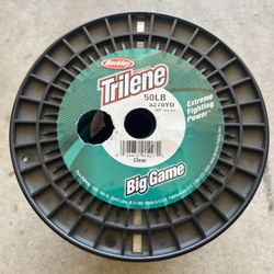 Berkley Trilene Big Game Clear Monofilament Fishing Line 50lb 3270yd