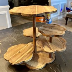 5 Tier Flower Shape Cupcake Stand 