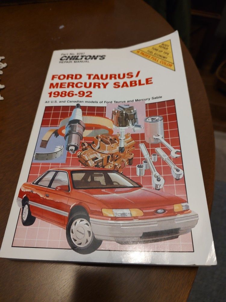 Repair Manual For Ford Taurus 