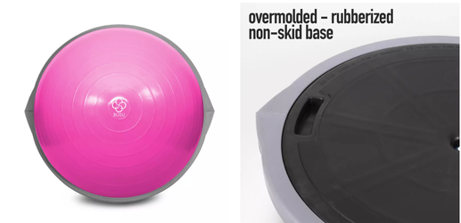 Pink BOSU Balance Trainer (In Balance Pod / Stability Ball)