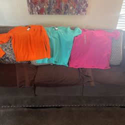 Three Polo Assn. Shirts And Sweater L And 2xl 10 Dollars Each