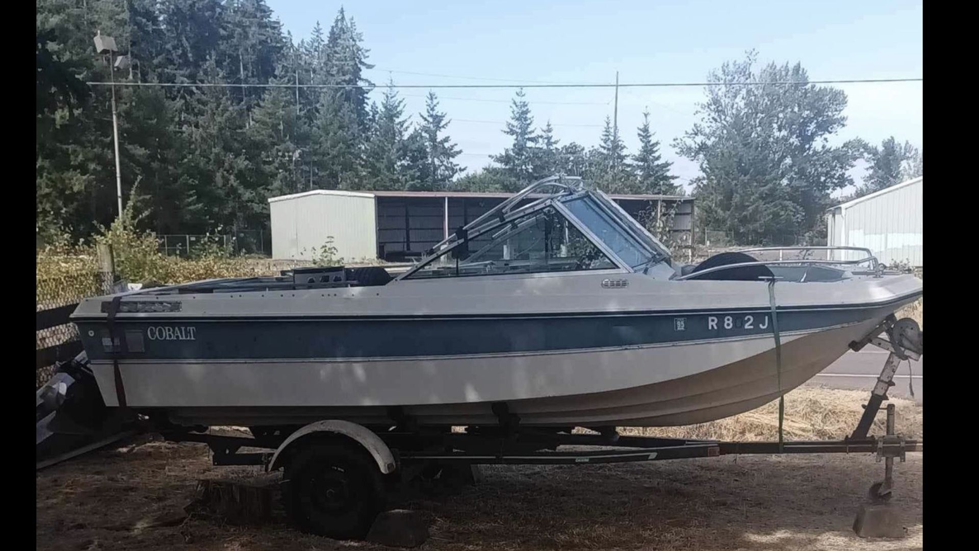 Boat  And Trailer