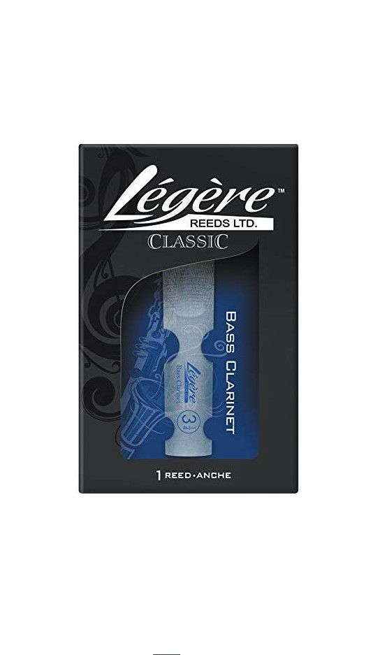 Bass clarinet legere synthetic reed