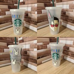 Bad bunny starbucks cup